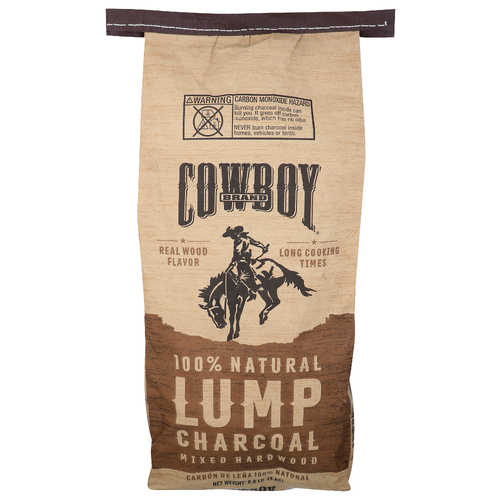 Cowboy Brand Lump Charcoal - 8.8 Pound Image 1 of 2