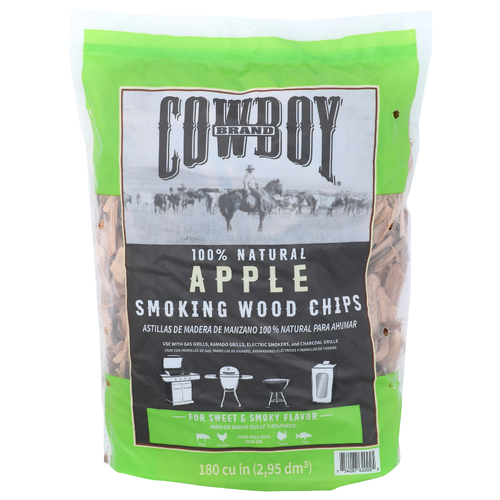 Cowboy Brand Apple Smoking Wood Chips - 1 Each