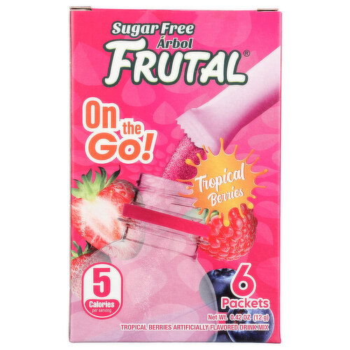Arbol Frutal Bev Stk Trop Berries - 0.07 Ounce - 6 Count Image 1 of 2