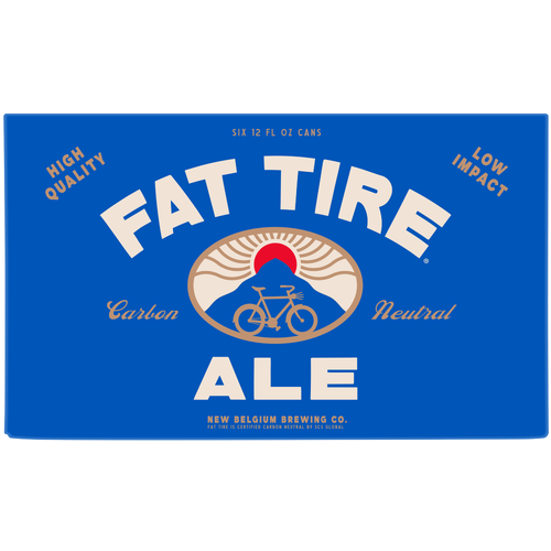 New Belgium Fat Tire Ale - 2 Fluid Ounce - 6 Count Image 1 of 2