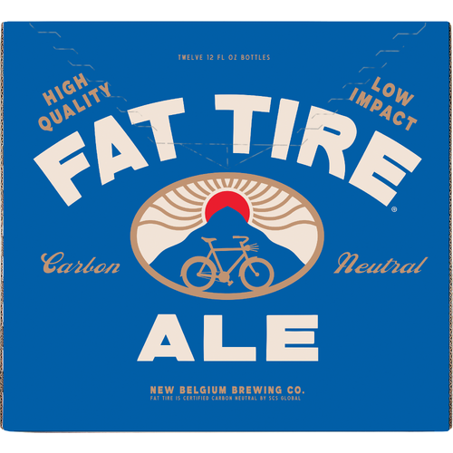 New Belgium Amber Ale Fat Tire - 12 Fluid Ounce Image 1 of 2