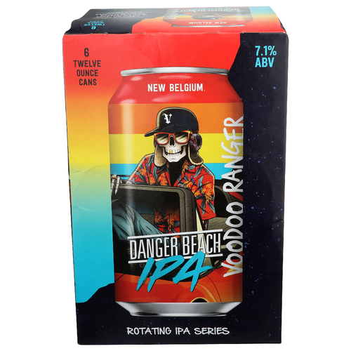 New Belgium Danger Beach Voodoo Ranger India Pale Ale With Natural Flavors - 6 Count