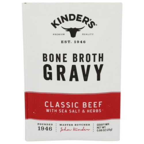 KINDER's Beef Gravy Mix - 0.88 Ounce