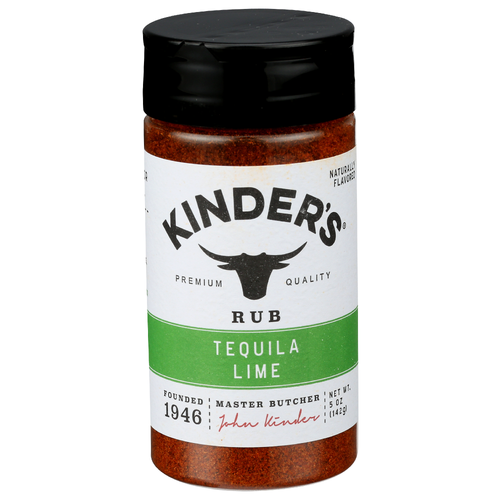 KINDER'S An All-Time Favorite At Restaurants With a Tangy Burst Of Lime And The Perfect Heat. Rub BBQ Tequila - 5 Ounce