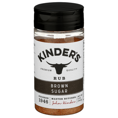 Kinder's Brown Sugar Rub a Sweet And Smoky Combination Of Molasses With Hint Citrus. BBQ - 5 Ounce