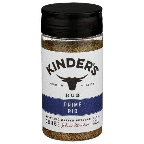 Kinder's Prime Rib Rub Not Only The Perfect For But Also Great On Any Beef, Pork Or Lamb - 5 Ounce