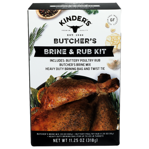 Kinder's Brine & Rub Kit - 11.25 Ounce
