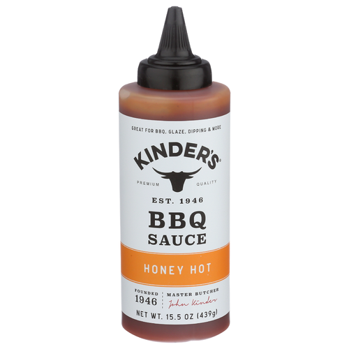 KINDER'S Honey Hot BBQ Sauce - 15.5 Ounce