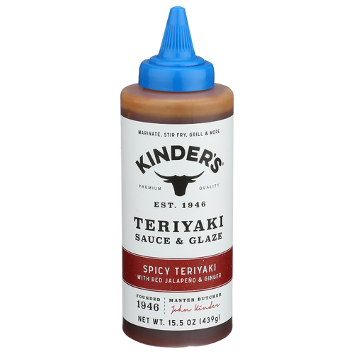 KINDER'S Spicy Teriyaki Marinade - 15.5 Ounce