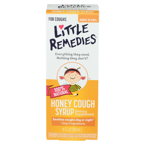 Little Remedies Honey Cough Syrup - 4 Fluid Ounce