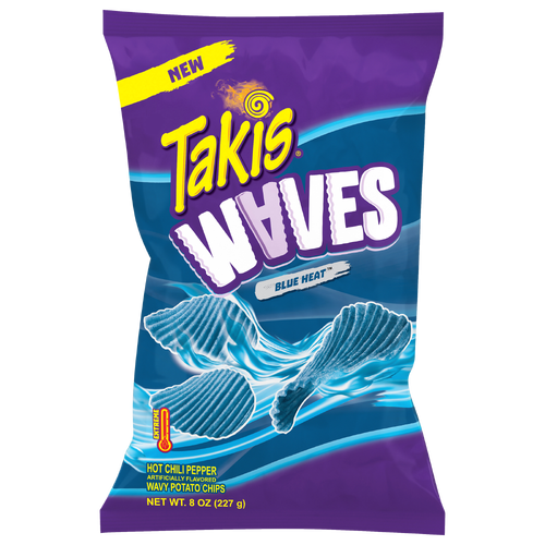 Takis Blue Heat Waves - 8 Ounce