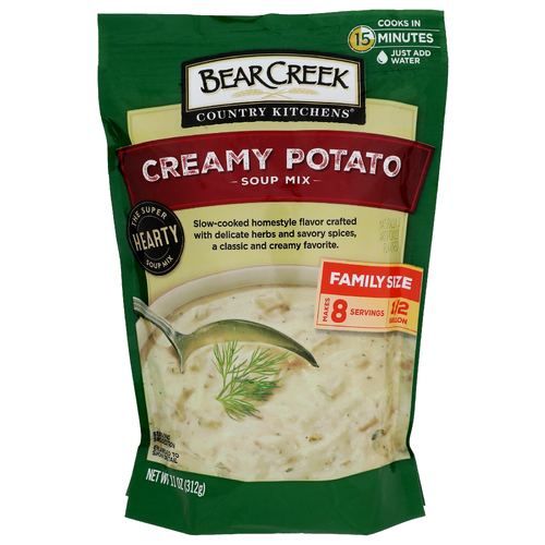 Bear Creek Creamy Potato Family Size Country Kitchens Soup Mix - 11 Ounce Image 1 of 4