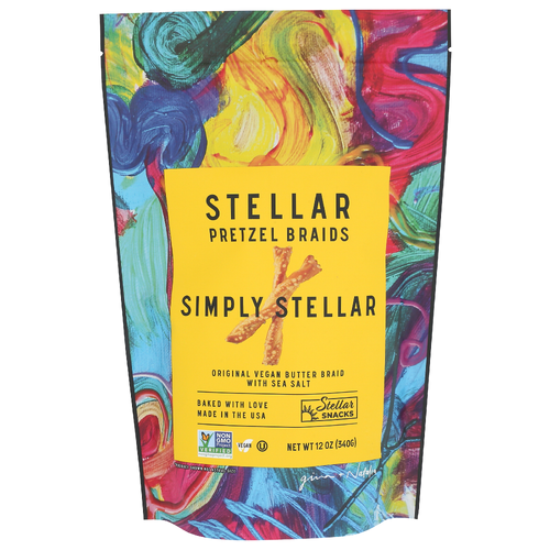 Stellar Braids Butter Simply Pretzel - 12 Ounce