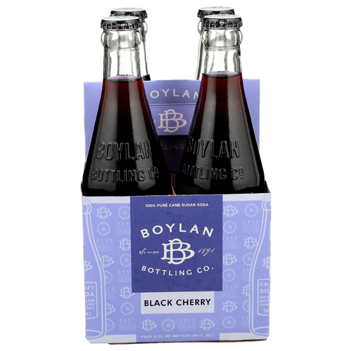 Boylan Black Cherry Bottling Co. Soda - 48 Fluid Ounce - 1 Count