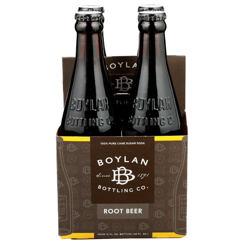 Boylan Bottling Co. Root Beer - 12 Fluid Ounce - 4 Count