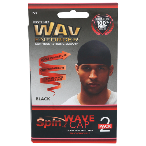 Firstline Black Wav Enforcer - 2 Count
