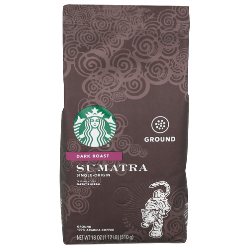 Starbucks Ground Sumatra Single-Origin - 18 Ounce