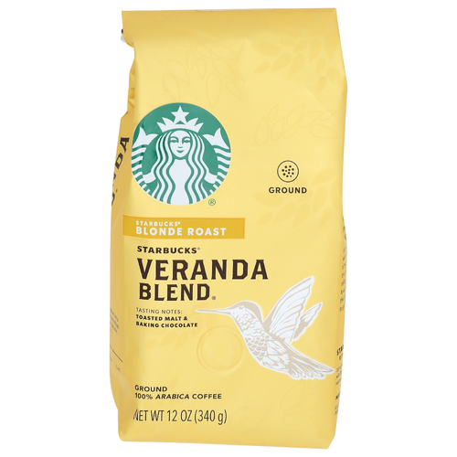 Starbucks Blond Roast Veranda Blend Ground Coffee - 12 Ounce