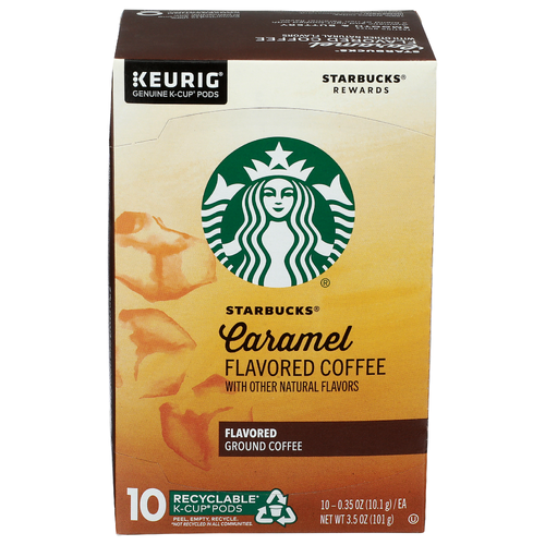 Starbucks Caramel Flavored Coffee - 0.035 Ounce - 10 Count