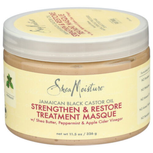 SHEA MOISTURE Jbco Masque Str + Restore 12 Piece - 11.5 Ounce