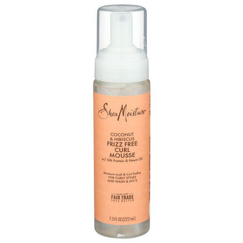 SHEA MOISTURE Coconut Hibiscus Mousse Ccnut Hubiscus - 7.5 Fluid Ounce