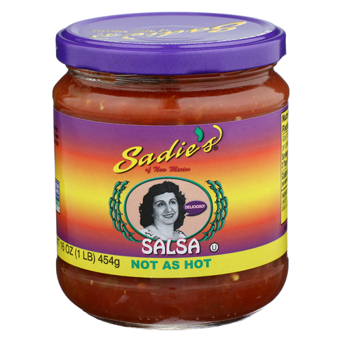 Sadie's Of New Mexico Not As Hot Salsa - 16 Ounce