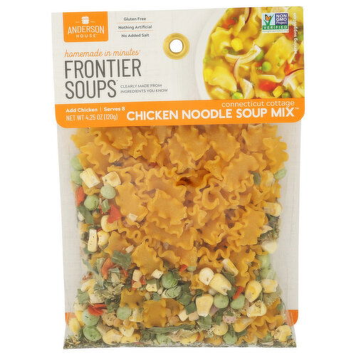 Frontier Soups Connecticut Cottage Chicken Noodle Dry Soup Mix - 4.25 Ounce