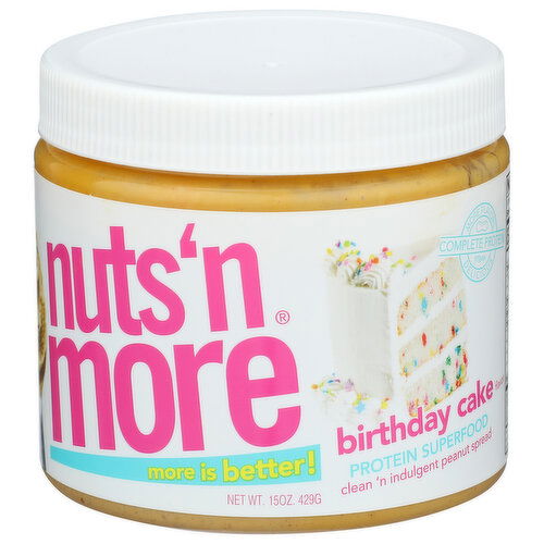 Nuts 'N More Birthday Cake - 16 Ounce - 1 Count