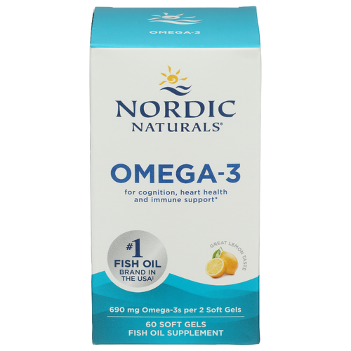 Nordic Naturals Omega-3 - 60 Count Image 1 of 4