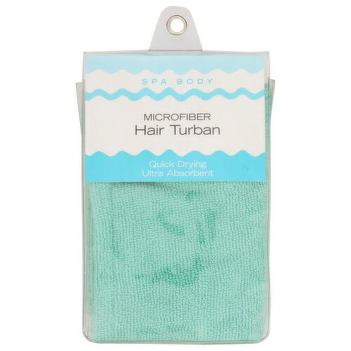  Swissco Spa Body Microfiber Hair Turban - 1 Each Image 1 of 2