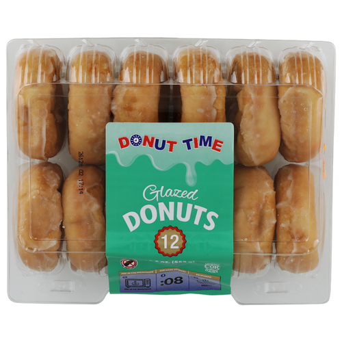 Donut Time Glazed Donuts - 19.5 Ounce Image 1 of 4