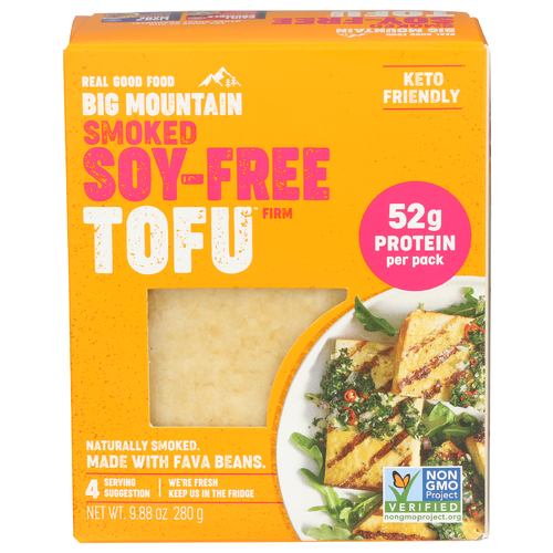 Big Mountain Foods Smoked Soy Free Tofu - 2.47 Ounce - 4 Count