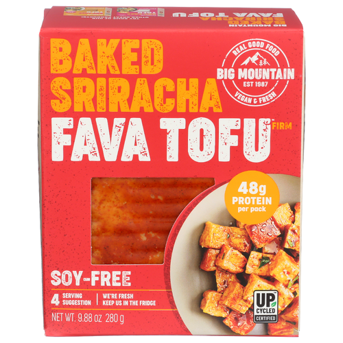 Big Mountain Foods Baked Sriracha Fava Tofu - 2.47 Ounce - 4 Count Image 1 of 4