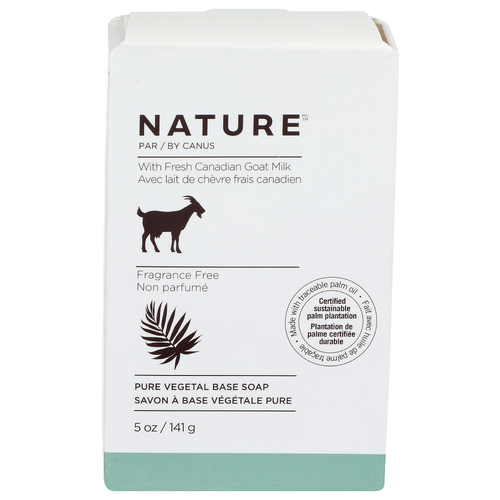 Nature By Canus Pure Vegetal Base Soap - 5 Ounce