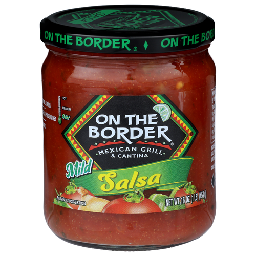 On The Border Mild Salsa - 16 Ounce