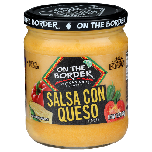 On The Border Salsa Con Queso - 15.5 Ounce