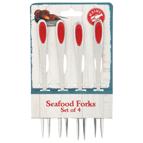 Maine Man Seafood Forks - 4 Count