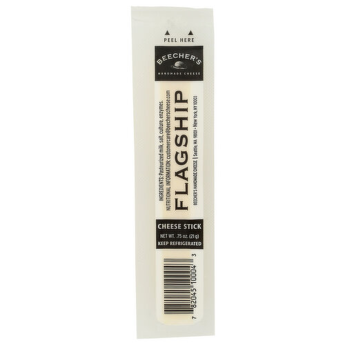 BEECHER's Handmade Cheese Flagship Cheese Stick - 0.75 Ounce Image 1 of 3