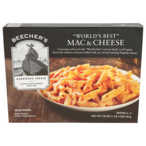 Beecher's Frozen World's Best Mac & Cheese And - 20 Ounce