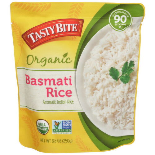 Tasty Bite Basmati Aromatic Indian Rice - 8.8 Ounce