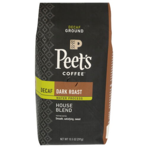 CARIBOU COFFEE Decaf House Ground Blend - 10.5 Ounce