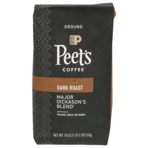 PEET'S COFFEE Peets Major Dickason's Ground Blend - 18 Ounce