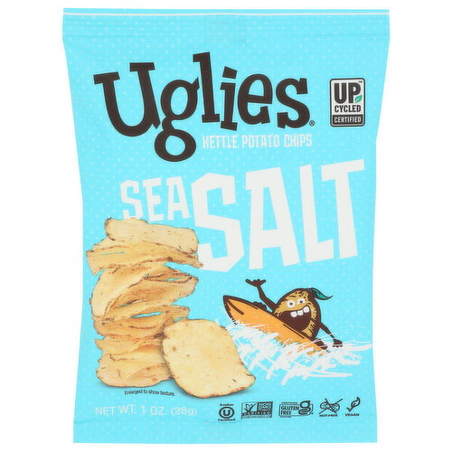 Uglies Kettle Chips Sea Salt - 1 Ounce Image 1 of 4