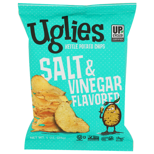 Uglies Kettle Chips Salt & Vinegar - 1 Ounce