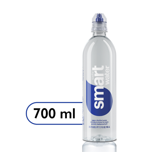 smartwater Water Bottle Sport Top - 23.7 Fluid Ounce Image 1 of 4