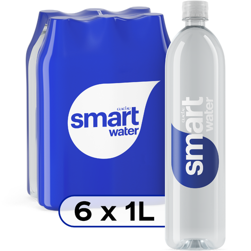 Glaceau smartwater Vapor Distilled Drinking Water - 202.8 Fluid Ounce Image 1 of 3