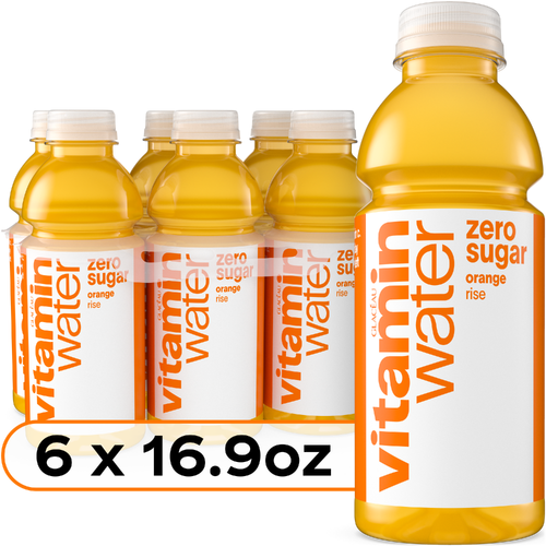 vitaminwater Zero Rise Sugar Flavored Water Bottles - 101.4 Fluid Ounce Image 1 of 4