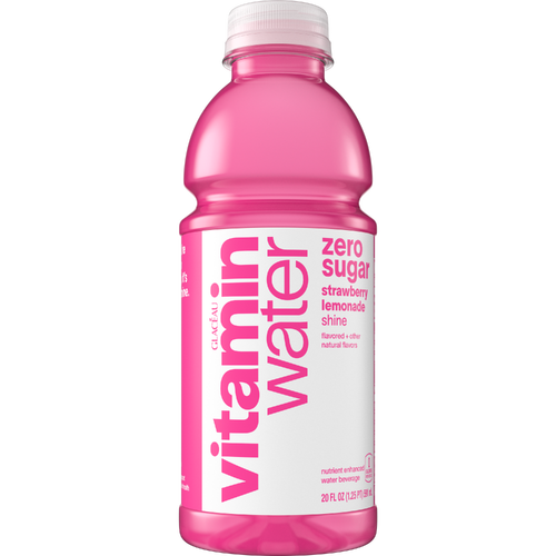 vitaminwater Zero Shine Sugar Flavored Water Bottle - 20 Fluid Ounce Image 1 of 2