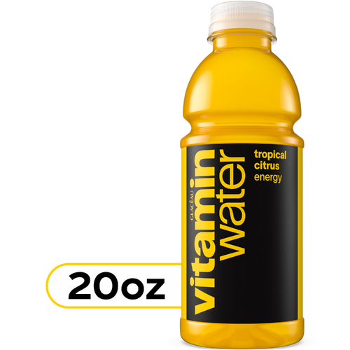 vitaminwater Tropical Citrus Flavored Water Bottle Energy - 20 Fluid Ounce Image 1 of 4