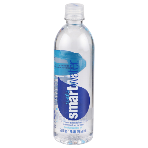 Smartwater Water Vapor Distilled And Electrolytes - 20 Fluid Ounce